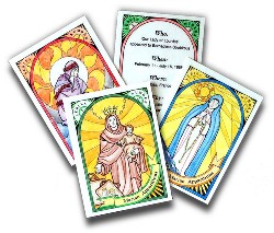 Marian Apparition Trading Cards